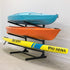 G-Watersport 3 Kayak & Canoe Rack | 3 Levels | Black
