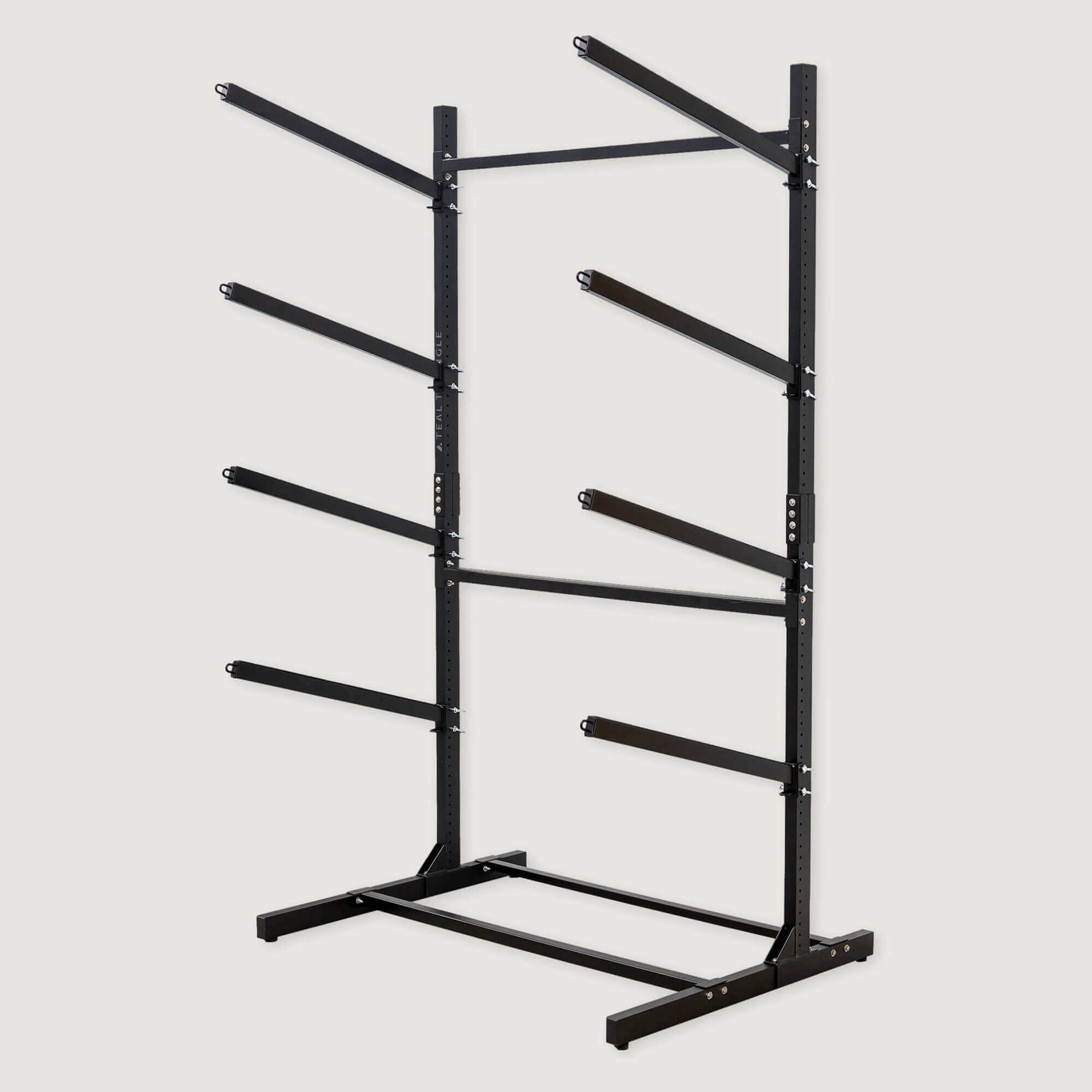 G-Watersport 4 Freestanding Kayak & Paddleboard Rack | Holds 4 Kayaks | Black