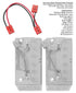 12 Volt Parallel Battery Connector (RCE12VBP) Lithium Compatible