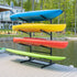 G-Watersport 4 Freestanding Kayak & Paddleboard Rack | Holds 4 Kayaks | Black