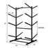 G-Watersport 8 Kayak & Canoe Rack | 8 Levels | Black