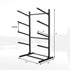 G-Watersport 4 Freestanding Kayak & Paddleboard Rack | Holds 4 Kayaks | Black