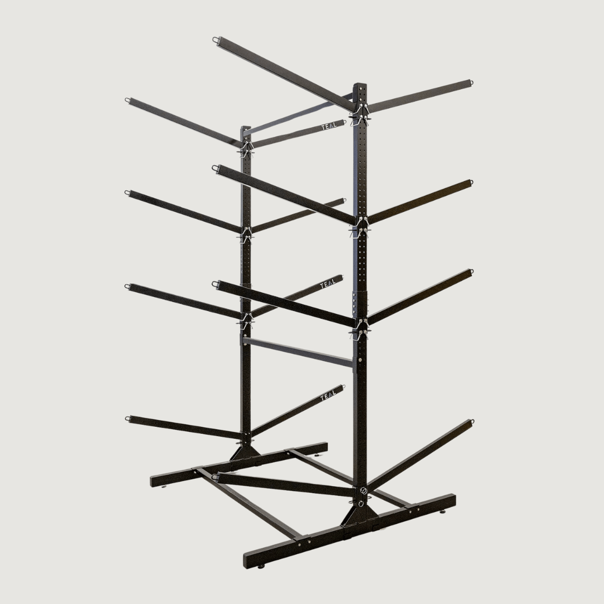 G-Watersport 8 Kayak & Canoe Rack | 8 Levels | Black