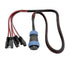 5 Circuit Heavy Duty, Waterproof, Quick Disconnect Kit - Panel Mount and Harness (YP-QD5)