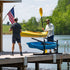G-Watersport 2 Kayak & Canoe Rack | 2 Levels | Black
