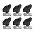 Track Bungee Lashing with Track Nuts - 6 PK